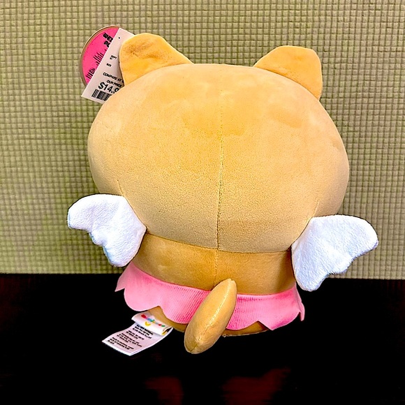 Mimicoco Cupid Nana Weighted Plushie Dog Wings Heart Bow Valentine’s Day Plushie - Picture 6 of 6